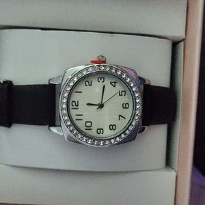Woman watch black band